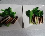 焼きネギとブロッコリーのカニあんかけ作り方4写真