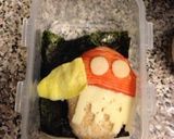 キャラ弁キョロちゃん作り方2写真