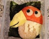 キャラ弁キョロちゃん作り方3写真
