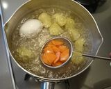 残り野菜でポテトサラダ作り方2写真