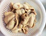 家計に優しい鶏の皮の煮物作り方1写真
