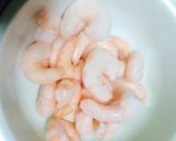 ✿エビと豚バラと彩野菜の栄養満点おかず✿作り方1写真
