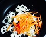 ✿エビと豚バラと彩野菜の栄養満点おかず✿作り方7写真
