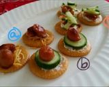 お手軽簡単！リッツカナッペ作り方1写真