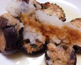 豆腐入り鶏と鮭のハンバーグ＆肉詰め作り方16写真