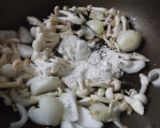 鶏肉とキノコのクリーム煮作り方4写真