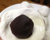 梅が枝餅風焼き大福作り方3写真