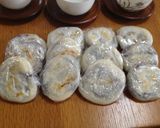 梅が枝餅風焼き大福作り方5写真