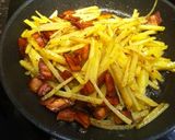 カリ、シャキ　ベーコン　ポテト作り方4写真