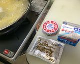 ★簡単パスタ①【焙煎ごまスープとツナ缶】作り方4写真
