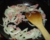 簡単☆トマトクリームソースのパスタ作り方2写真