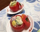 ささっと簡単☆トマトカップサラダ作り方5写真