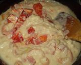 簡単☆トマトクリームソースのパスタ作り方4写真