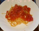 トマトと生ハムの冷製パスタ作り方5写真