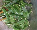 素揚げいんげんのヤンニョム和え作り方4写真