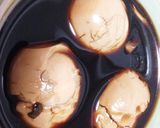 煮玉子風！大葉にんにく醤油漬けゆで卵作り方1写真