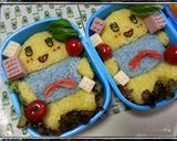 ふなっしー キャラ弁 簡単♪作り方7写真