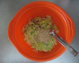 わさび香るキャベツ胡麻和えチーズトースト作り方2写真
