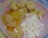 カッテージチーズのフルーツサンド作り方1写真