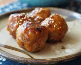 カリッふわ☆豚挽き肉の肉だんご作り方5写真