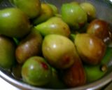 秋田のイチジク　赤ワイン煮（訂正版）作り方1写真