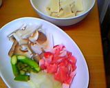 豚薄切り肉と高野豆腐の卵とじ作り方1写真