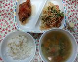 給食menu＊白身魚のエスカベージュ作り方5写真