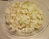 レンジで!キャベツとさつま揚げのマヨ蒸し作り方1写真