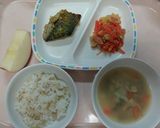 給食menu＊さわらの香草焼き作り方5写真