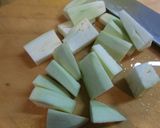 なすのごま味噌和え♪作り方1写真