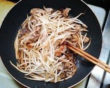 千切りキャベツと豚肉のもやし炒め作り方8写真
