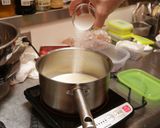 バニラパンナコッタ【パセラ上野公園前店】作り方2写真