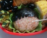 簡単 キャラ弁 *お団子ガール作り方8写真