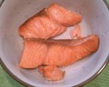 夏！さっぱり鮭きゅうり丼作り方1写真