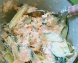 夏！さっぱり鮭きゅうり丼作り方4写真
