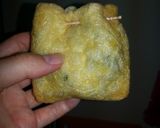 簡単 節約!! 納豆チーズ薄あげ包み作り方4写真