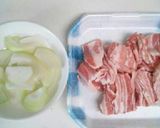 豚バラのしょうが焼き作り方2写真