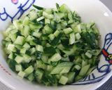 根菜とキューリのヘルシーチャーハン作り方7写真
