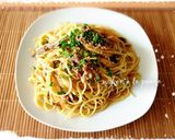 ランチに♫豚肉とナスの和風ミートパスタ作り方17写真