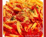 ランチに♫豚肉とナスの和風ミートパスタ作り方21写真