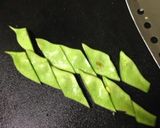 イカとモロッコいんげんと人参の中華炒め作り方1写真