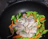 イカとモロッコいんげんと人参の中華炒め作り方6写真