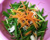 小葱と茗荷とささ身の塩サラダ作り方7写真