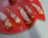 ヤングコーンの豚肉巻き巻き作り方1写真