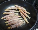 ホワイトアスパラガスの豚バラ肉巻き作り方2写真