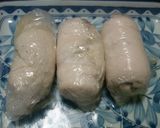 レンジで楽チンヘルシーなささみの梅肉巻き作り方6写真