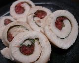 レンジで楽チンヘルシーなささみの梅肉巻き作り方7写真