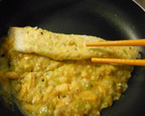 餃子の種リメイク☆玉子焼き（写真付き）作り方5写真