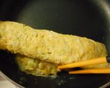 餃子の種リメイク☆玉子焼き(写真付き)作り方6写真