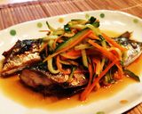 簡単*野菜が美味しい*さんまの焼き浸し作り方12写真